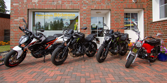 Fahrschule Böckmann – Motorräder Krafträder